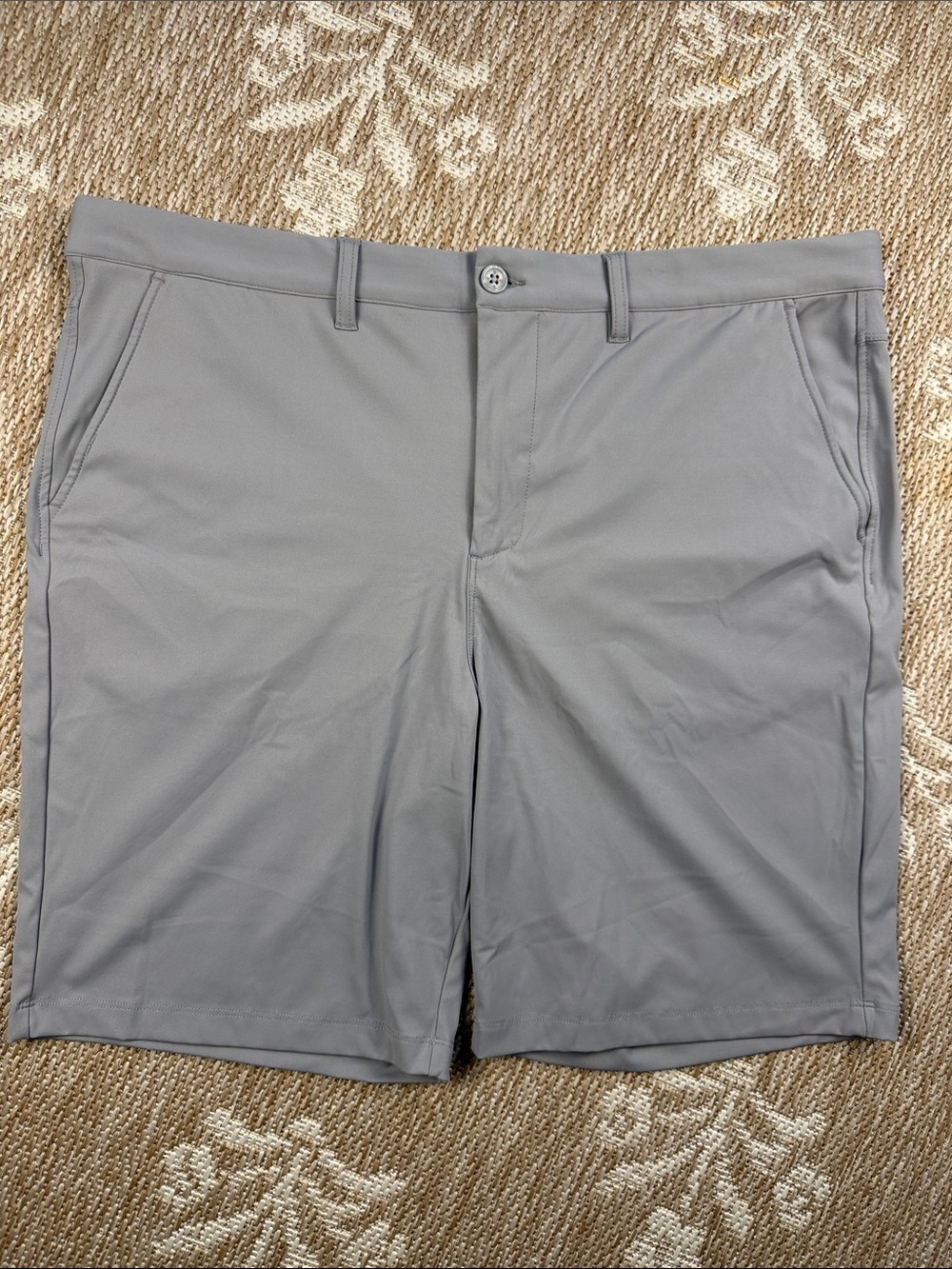 Graham luxe Men's Light Grey Hybrid Shorts